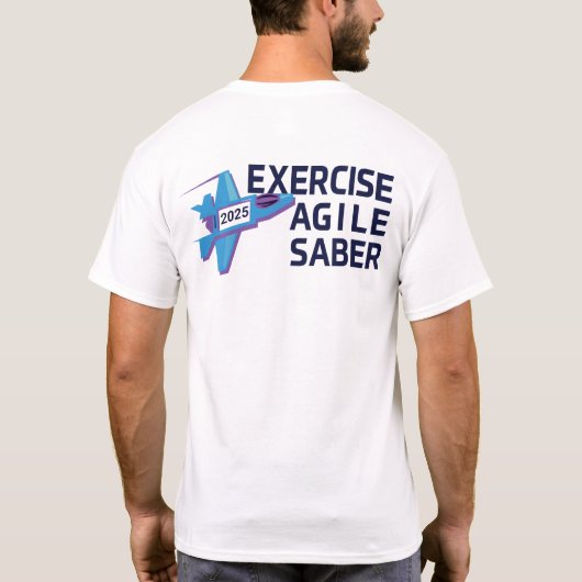 T-shirt Exercice Agile Saber variante (Dos)