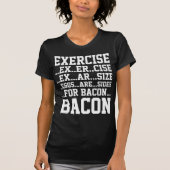 T-shirt Exercice Bacon (Devant)