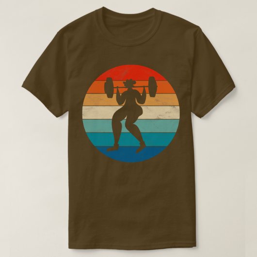 T-shirt Exercice Barbell (Design devant)