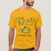 T-shirt Exercice Cute T Rex (Devant)