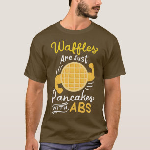 T-shirt Exercice de crêpe de gaufre
