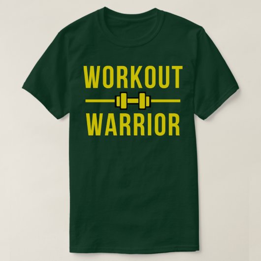 T-shirt Exercice de guerrier d'entraînement (Design devant)