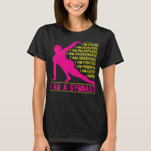 T-shirt Exercice de gymnastique de gymnaste