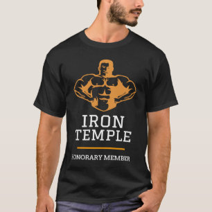 T-shirt Exercice de remise en forme Iron Temple
