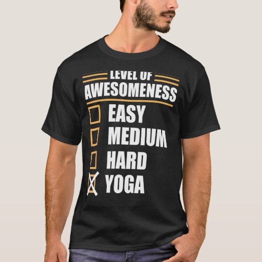 T-shirt Exercice de yoga (Devant)