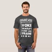 T-shirt Exercice Deadlift de Strongman Deadlift Gym (Devant entier)