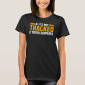 T-shirt Exercice en cours s'il n'est pas suivi, il n'a jam (Devant)