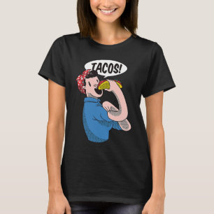 T-shirt Exercice Fitness Fille Taco Taco Mexicaine Gym