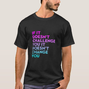 T-shirt Exercice Inspirationnel Motivational Gym Workout Q