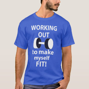 T-shirt Exercice Poids de l'entraînement