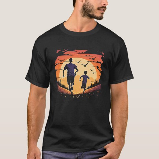 T-shirt Exercice pour les amateurs de remise en forme Père (Devant)