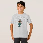 T-shirt Exercice, poussée, humour de saut (Devant entier)