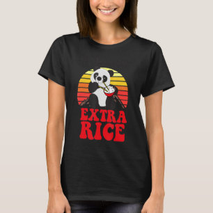 T-shirt Exercice Rétro Je Pensais Que Vous Avez Dit Panda 