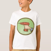 T-shirt Exercice sans fil rétro (Devant)