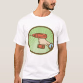 T-shirt Exercice sans fil rétro (Devant)