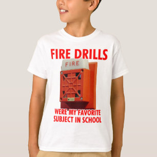 T-shirt Exercices contre l'incendie
