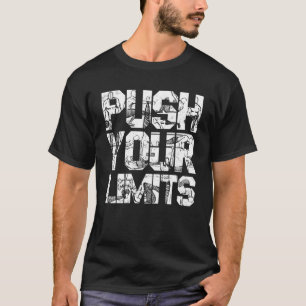T-shirt Exercices de barre de street workout pour repousse