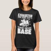 T-shirt Exhausted From Being Such Freaking Awesome Base Ch (Devant)