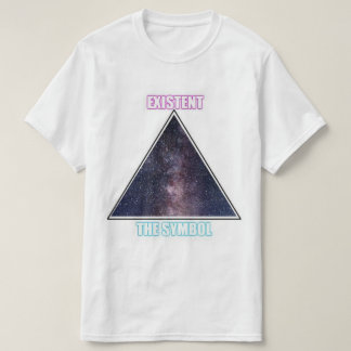 T-shirt Existant le symbole