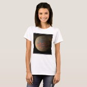 T-shirt Exoplanet 55 Cancri E Et Sa Surface Moulée (Devant entier)