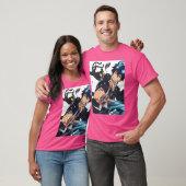 T-shirt Exorciste bleu (Unisexe)