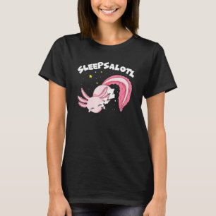 T-shirt Exotic Animal Amphibian Sleepsalotl Sleeping Axol