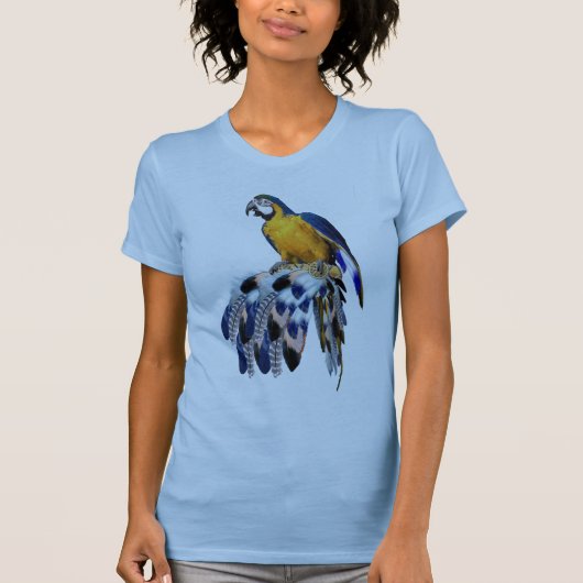 T-shirt Exotic Blue Dream Catcher Bridesmaid cadeau (Devant)