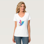 T-shirt Exotic Rainbow Hummingbird (Devant entier)