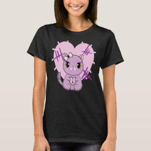 T-shirt Exotic Shorthair Chat Pastel Goth Love