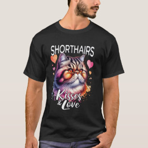 T-shirt Exotic Shorthair Embrasse Exotic Shorthair Amour