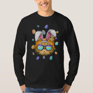 T-shirt Exotic Shorthair Lapin de Pâques Oreilles de chat