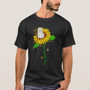 T-shirt Exotic Shorthair Maman Chat Mignon Sur Pissenlit P