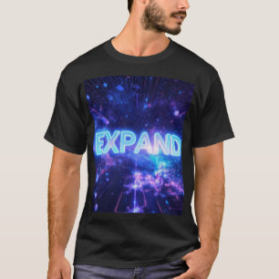T-shirt EXPAND - Univers Digital Big Bang Cyberpunk Tech