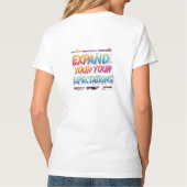 T-shirt eXpand Your eXpectations" Tee graphique (Dos)