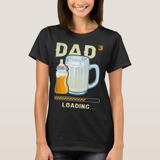 T-shirt Expectant Dad Dad to be Future Dad 3rd child  2 (Devant)