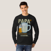 T-shirt Expectant Papa papa to be future papa 2nd Grandchi (Devant entier)