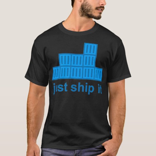 T-shirt Expédiez simplement It Docker Hackathon Programmat (Devant)