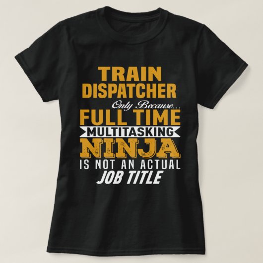 T-shirt Expéditeur de train (Design devant)