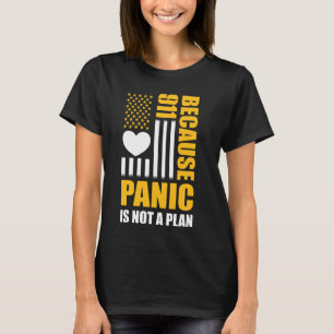 T-shirt Expéditeur d'urgence Papa 911 Premier secours