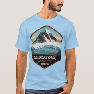 T-shirt Expédition Antarctique Miskatonic Voyage Vintage