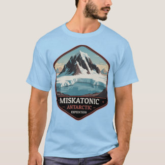 T-shirt Expédition Antarctique Miskatonic Voyage Vintage