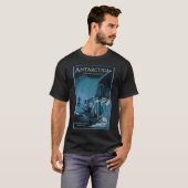 T-shirt Expédition Antarctique rétro (Devant entier)