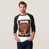 T-shirt Expédition de Retro Mars (Devant entier)