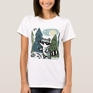 T-shirt "Expédition forestière de Raccoon"