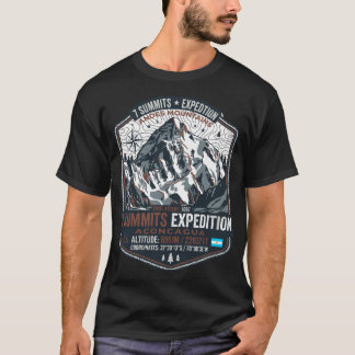 T-shirt Expéditions 7 Sommets Mont Aconcagua