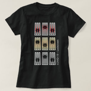 T-shirt Expérience COVID-19 - Virus En Prison - Lockdown
