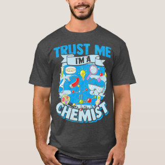 T-shirt Expérience de chimie Tableau périodique Molécule A