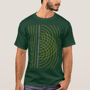 T-shirt Expérience de la Science de particules d'onde