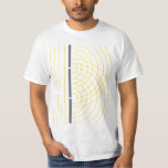 T-shirt Expérience de la Science de particules d'onde<br><div class="desc">Une particule ?  TOUS LES DEUX ? ? ? Est-elle cette vie réelle ?  Cette chemise decoherent fait un grand cadeau pour des amants de la science et des physiciens de quantum.</div>