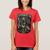 T-shirt Expérience Ratée Femmes Sombre (Devant)